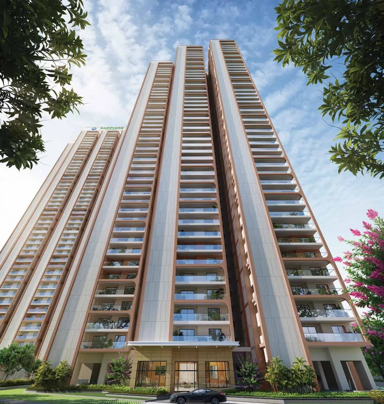 Auro Sapphire - Tower Elevation